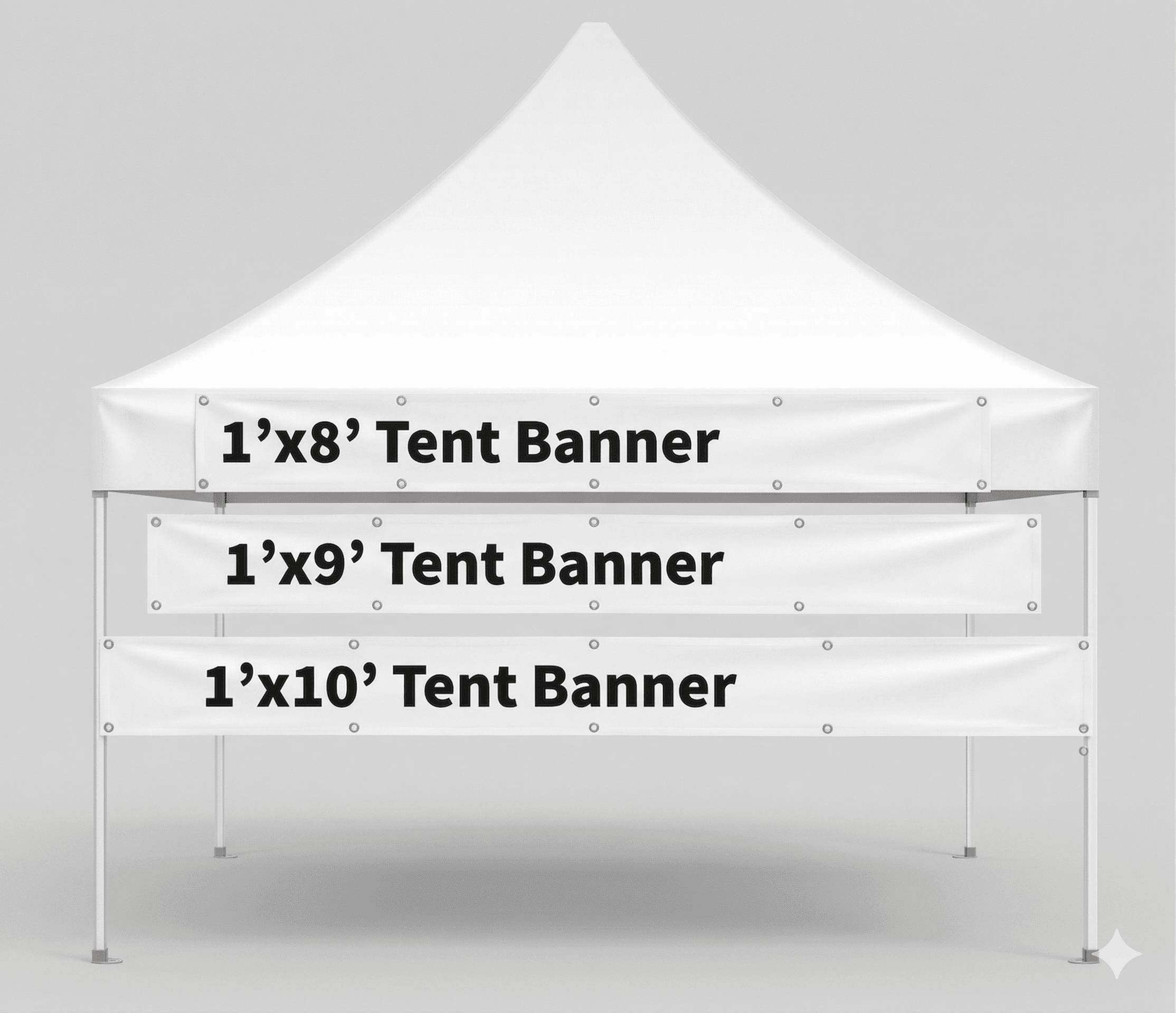 Tent Vinyl Banner